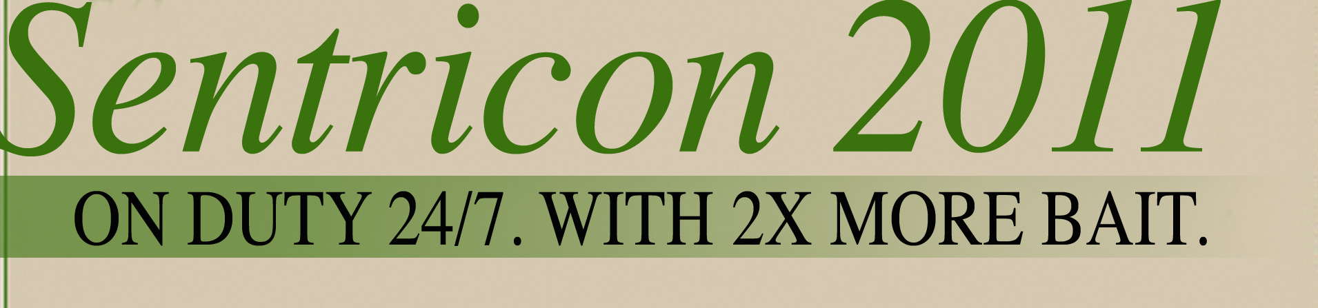 Sentricon 2011